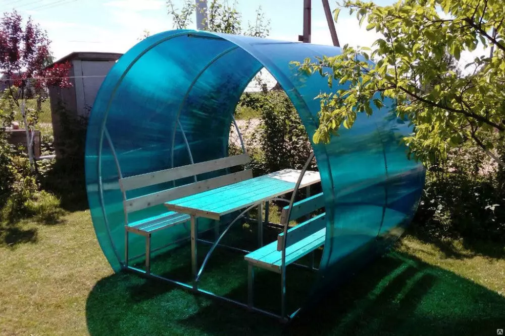 Как выбрать идеальную беседку из поликарбоната для дачи: советы экспертов