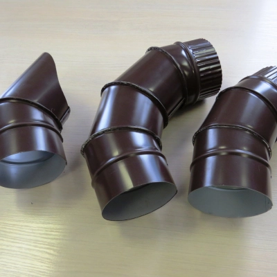 Колено крашенное