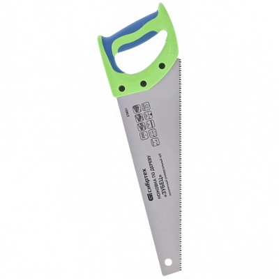 ножовка по дереву 400мм зуб 3d